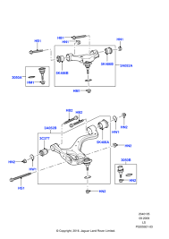 Ön Alt Tabla Arka Burcu (Büyük)-Lr025159 C-Rbx500291-Lr073366-Lr023715-Lr055291-Lr025986-Rbx500531-/Range Rover Sport-Discovery 3-4