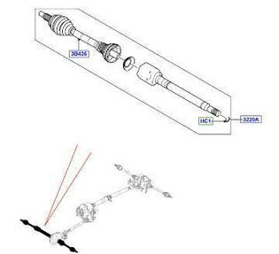 Aks Ön Sol Komple-Lr034532 S-Lr045440-Lr064252-Lr041970-Lr041969-Lr064634-/Range Rover Sport-Range Rover New