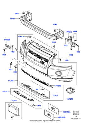 Tampon Komple Ön-Lr006252 R-/Freelander 2