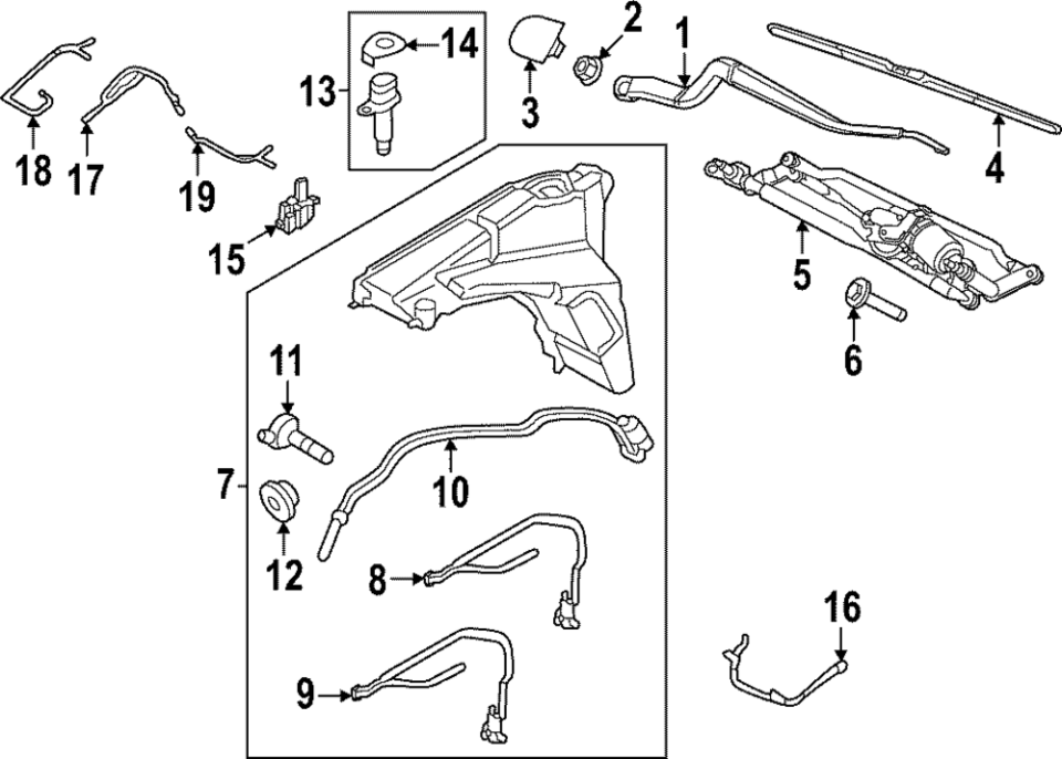 Cam Su Fıskiye Bidon Kapağı-LR158235-Range Rover New-Range Rover Sport