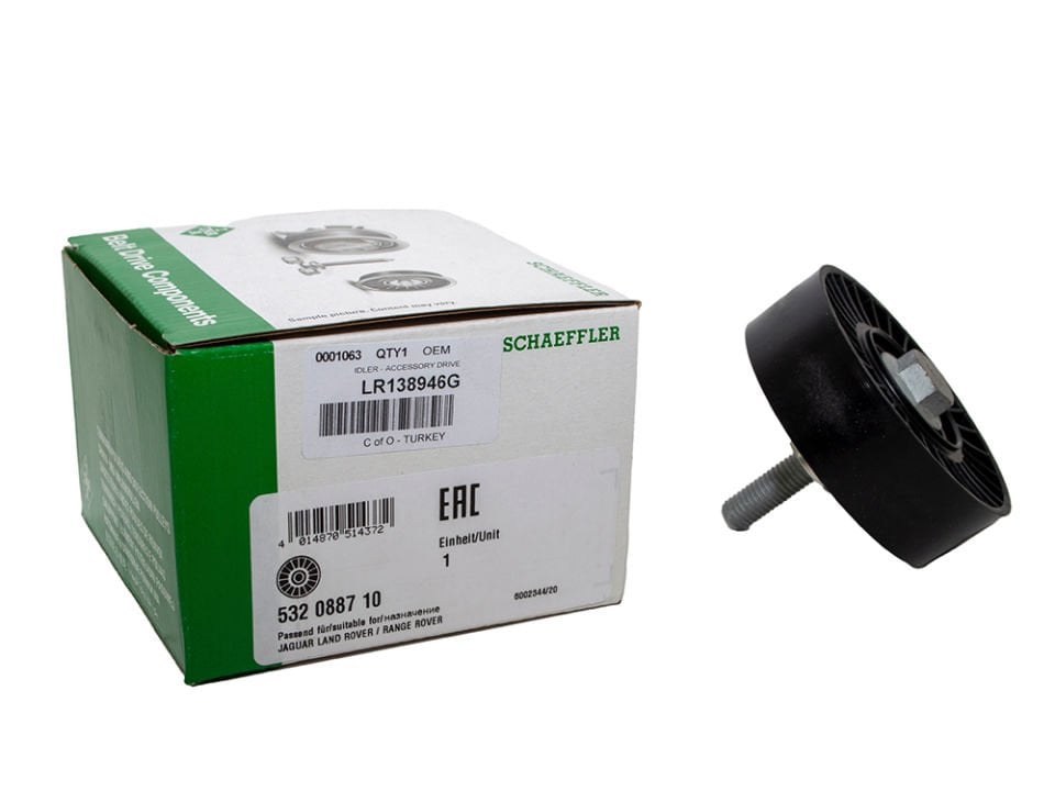 V Kayış Avare Bilyası-Lr138946 İ-Lr071758-T2H46586 (Jaguar)-T2R21156-02T2H2425-T2H1394-T2H1399-T2H38134 (Jaguar)-2.0 Dizel/Range Rover Sport-Range Rover Range Rover Velar