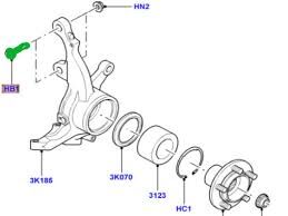 Aks Taşıyıcı Civatası Ön ( M16X65Mm )-Kyg000031 E-Kyg000030-/Range Rover New 2