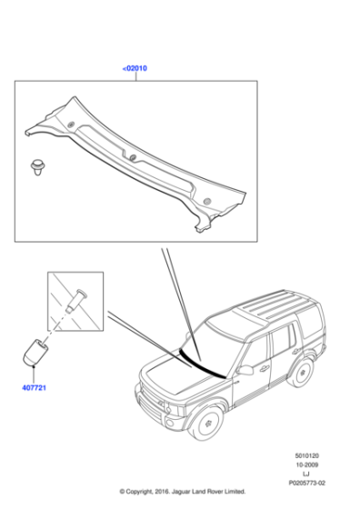 Cam Alt Izgarası Ön-Lr096164-Jag500042Pma-Lr055193-/Discovery 3-4