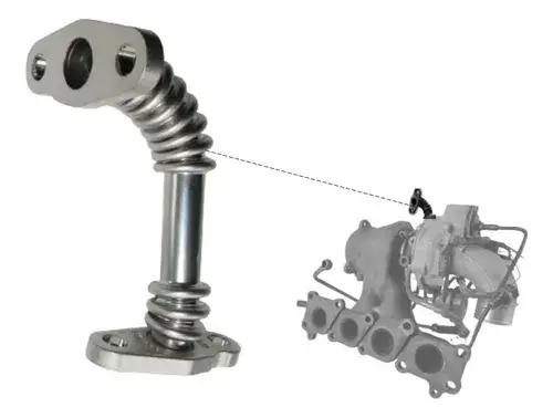 Turbo Yağ Borusu-Lr075622 İ-Lr025518-C2G2670 (Jaguar)-C2Z32047 (Jaguar)-2.0 Benzinli/Range Rover Evoque