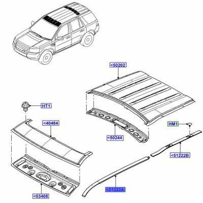 Tavan Çıtası Ön Sol-Lr006460-/Freelander 2
