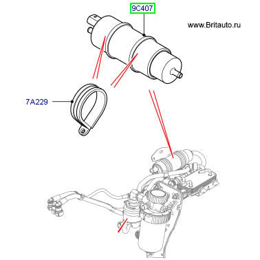 Yakıt Pompası-Lr023043 A.-Wfx000180-Wfx000181-Lr022382-Lr020625-Wqb100480-Td4 - 3.0/Freelander 1-Range Rover New 2