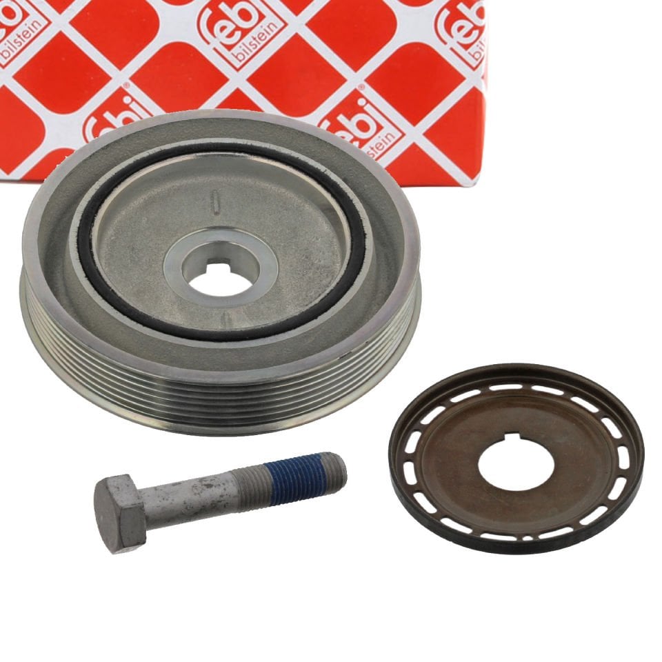 Krank Kasnağı ( Kapak+Civata)-Lr000652 F-Lr006672-Lr010244-Lr010252-Lr013188-2.2/Freelander 2