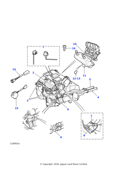 Kalorifer Peteği ( Oringi )-Stc3262 A-4.6/Range Rover New