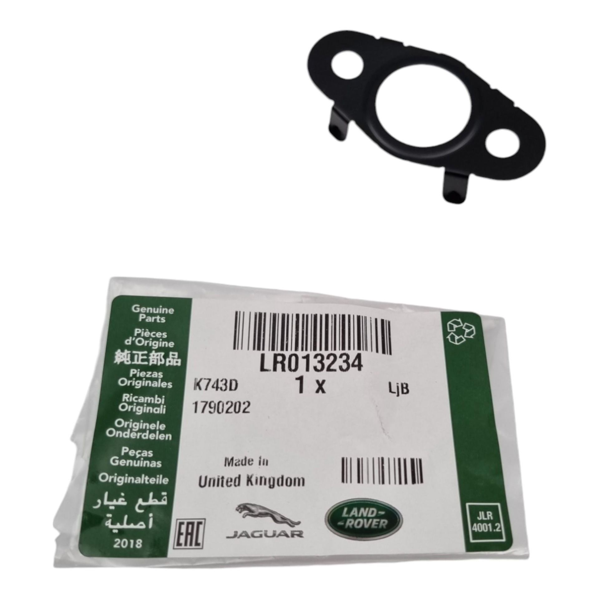 Turbo Yağ Boru Contası ( R-L )-Lr013234-/Range Rover Sport-Discovery 4