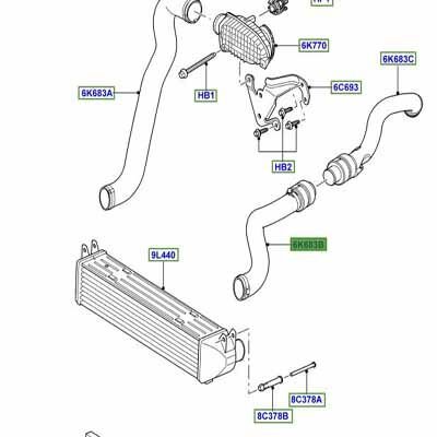 İntercool Hortumu Sol-Pnh500223 A-2.7/Range Rover Sport