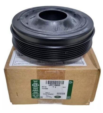 Krank Kasnağı-Lr113860-Lr074072-Jde40368 (Jaguar)-Jde36438-Jde38241-Jde38407-Jde40223 (Jaguar)-2.0 Dizel/New Defender