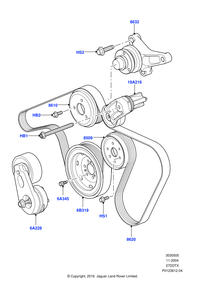 Krank Kasnağı-1341857-2.7/Range Rover Sport