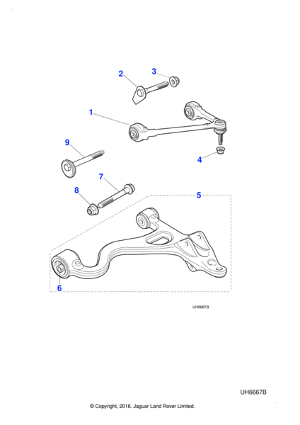 Ön Üst Tabla Sol-XR858824-XR856013-XR852091-Jaguar