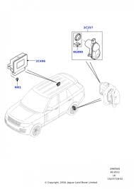 Kaliper Motoru Arka ( R-L )-Lr036573 T..-/Range Rover Sport