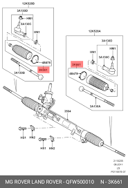 Direksiyon Kutu Körüğü -Qfw500010 F-/Discovery 3-4