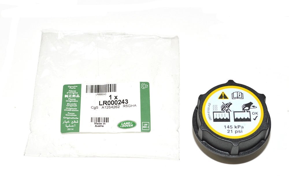 Genleşme Tank Kapağı ( 145 Derece )-Lr000243-J9C1407 (Jaguar)-2.0 Benzinli/Range Rover Evoque-Freelander 2