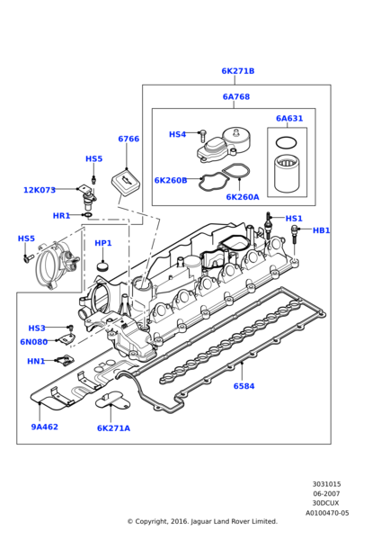 Siklon (Debi) Filtre ( İç Kısmı )-Llj500010 A-Td4 - 3.0/Freelander 1-Range Rover New 2