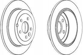 Fren Diski Arka ( Adet )-Lr001018 K-/Freelander 2