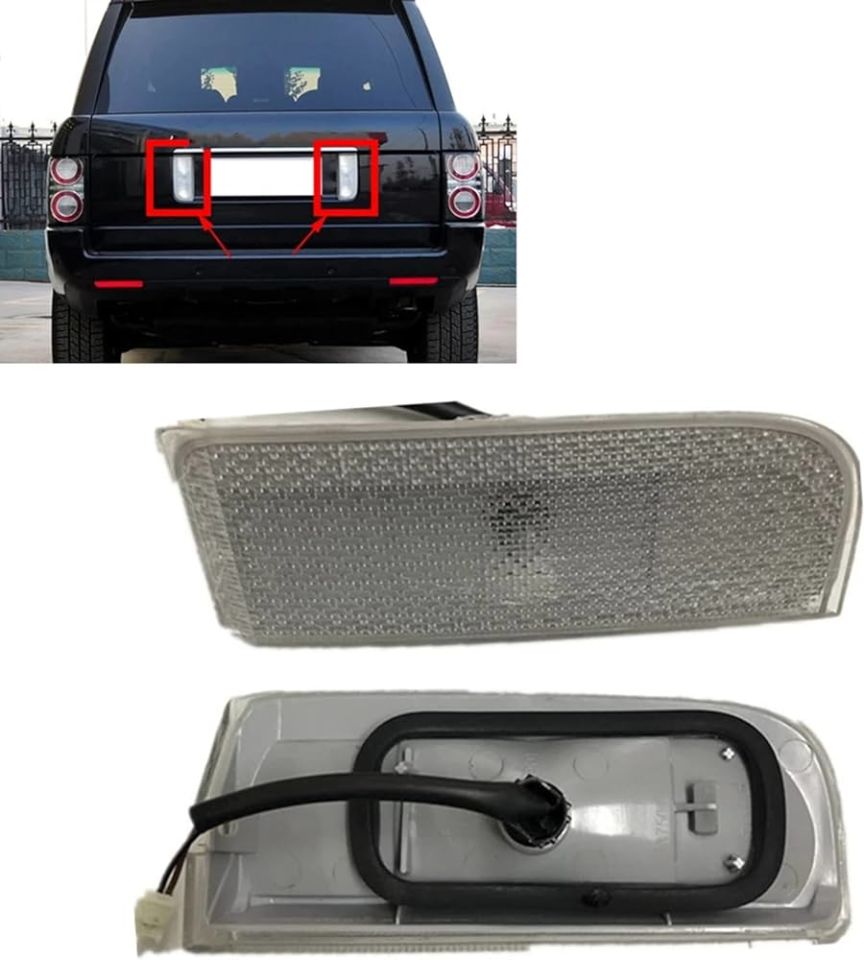 Plaka Lambası ( R-L ) Takım-Xfd000053 L.-Xfd000054-/Range Rover New 2