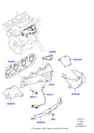 Egzoz Manifoldu-Lr073657-Lr104016-Jde38415 (Jaguar)-2.0 Dizel/Discovery Sport
