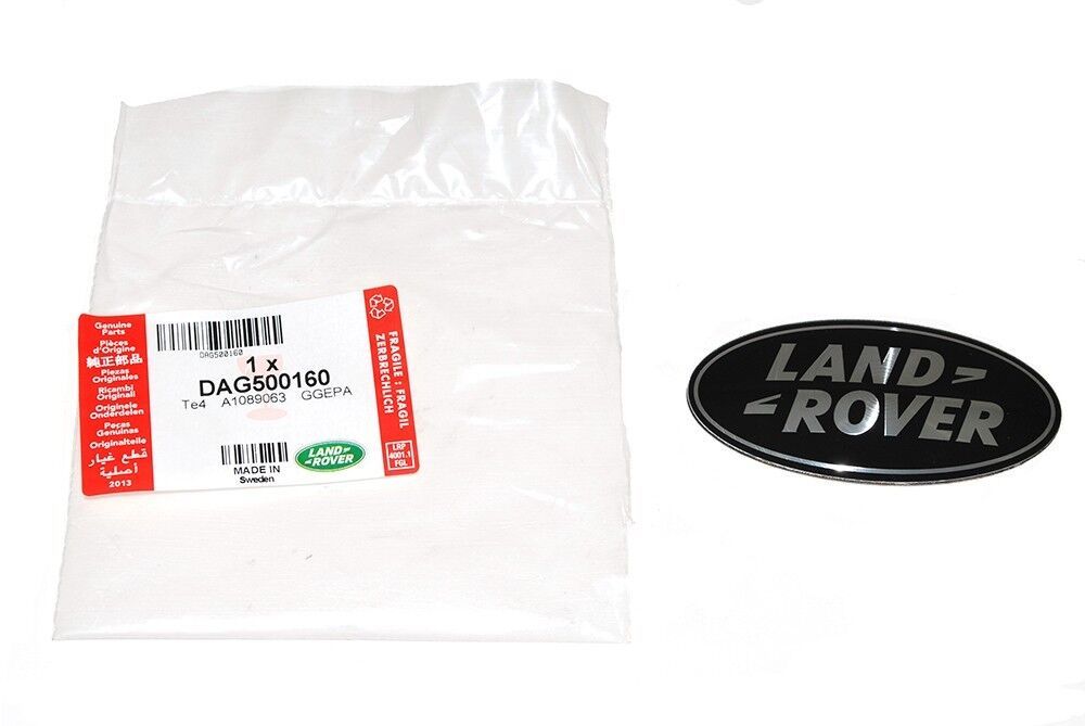 Panjur Logosu (Land Rover) Siyah-Dag500160-/Range Rover Sport