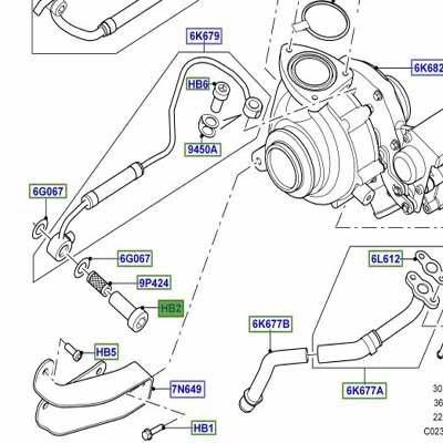 Turbo Yağ Borusu ( Rekor )-Lr006812-C2S38340 (Jaguar)-/Freelander 2