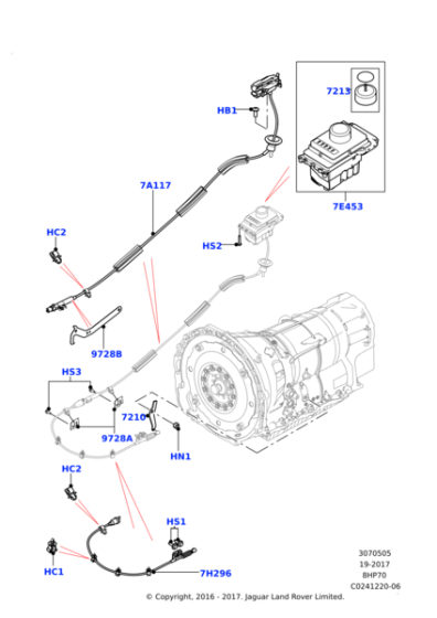 Vites Halatı-Lr051512-Lr047120-Lr035594-/Range Rover Sport-Range Rover New