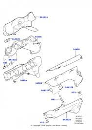 Egzoz Manifold Contası Sağ-Lr035111 E-Lr116108-Lr166796-Aj814040-Aj814235 (Jaguar)-5.0 Si4/Range Rover New
