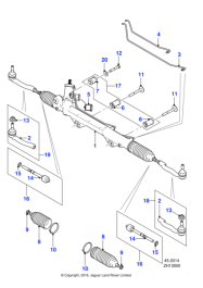 Rot Kolu ( R-L )-C2D47149 T-C2D28554-/Jaguar
