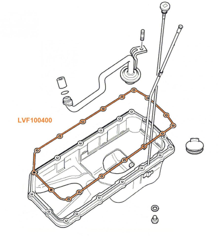 Karter Contası-Lvf100400 A-4.0 - 4.6/Range Rover New