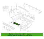 Arka Tampon İç Braketi Sağ-Dxf500021 A-/Range Rover Sport