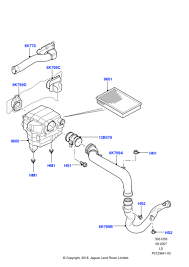 Hortum Hava Filtre Alt-Phd500082-2.7/Range Rover Sport