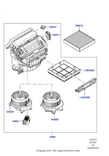 Polen Filtresi-Lr133345 H-Lr133511-2.0 Dizel/New Defender