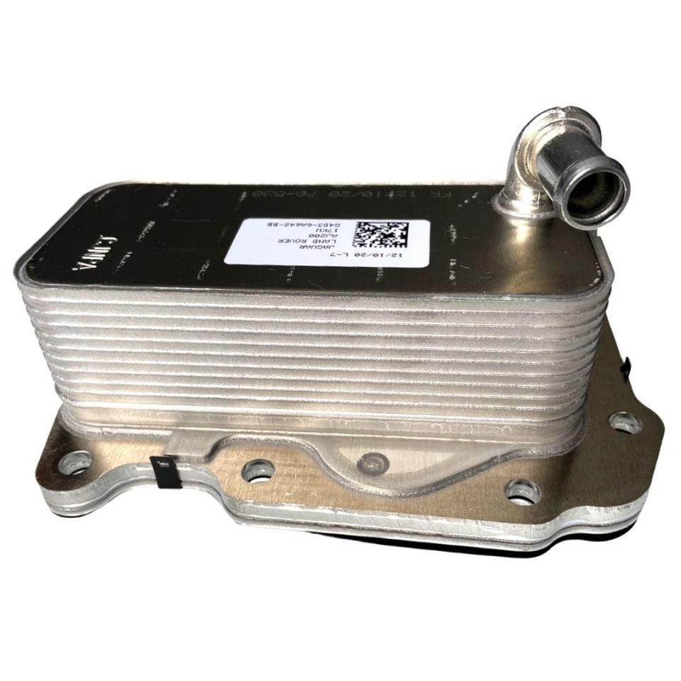 Yağ Soğutucu Komple-Contasız ( Motor )-Lr075630 L-Lr073678-Jde38250 (Jaguar)-Jde36854 (Jaguar)-2.0 Dizel/Discovery Sport-Range Rover Range Rover Velar