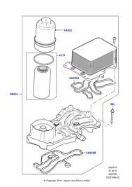 Yağ Soğutucu Contası-Lr077242 E.-Lr113004-4.4 Dizel/Range Rover New 2