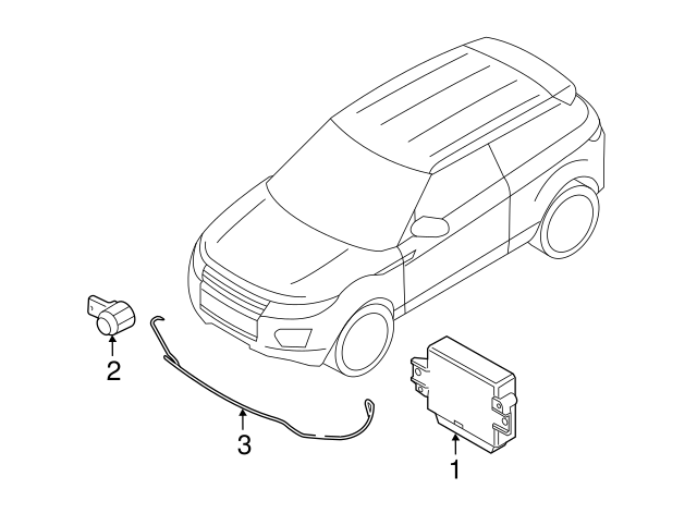 Park Kontrol Modülü-Lr084155-/Range Rover Sport