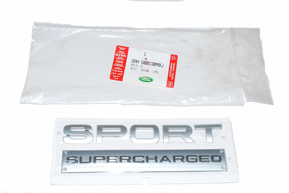 Arka Yazı Sport Supercharged-Dah500130Mbj-Lr020509-/Range Rover Sport