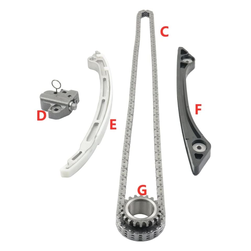 Eksantrik Zincir Seti ( 5 Parça )-Lr025263 E-Aj813088 (Jaguar)-2.0 Benzinli/Freelander 2