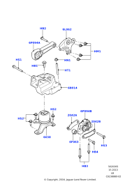Motor Kulak Takozu (Alt)-Lr024730 J-J9C5816 (Jaguar)-Range Rover Evoque-Freelander 2