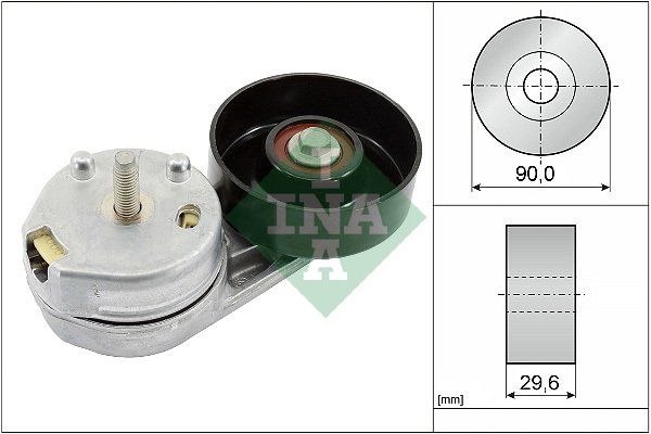 V Kayış Gergi Bilyası (Less Stabil.Rool)-Lr016140 İ-Jde11364 (Jaguar)-3.0/Range Rover Sport