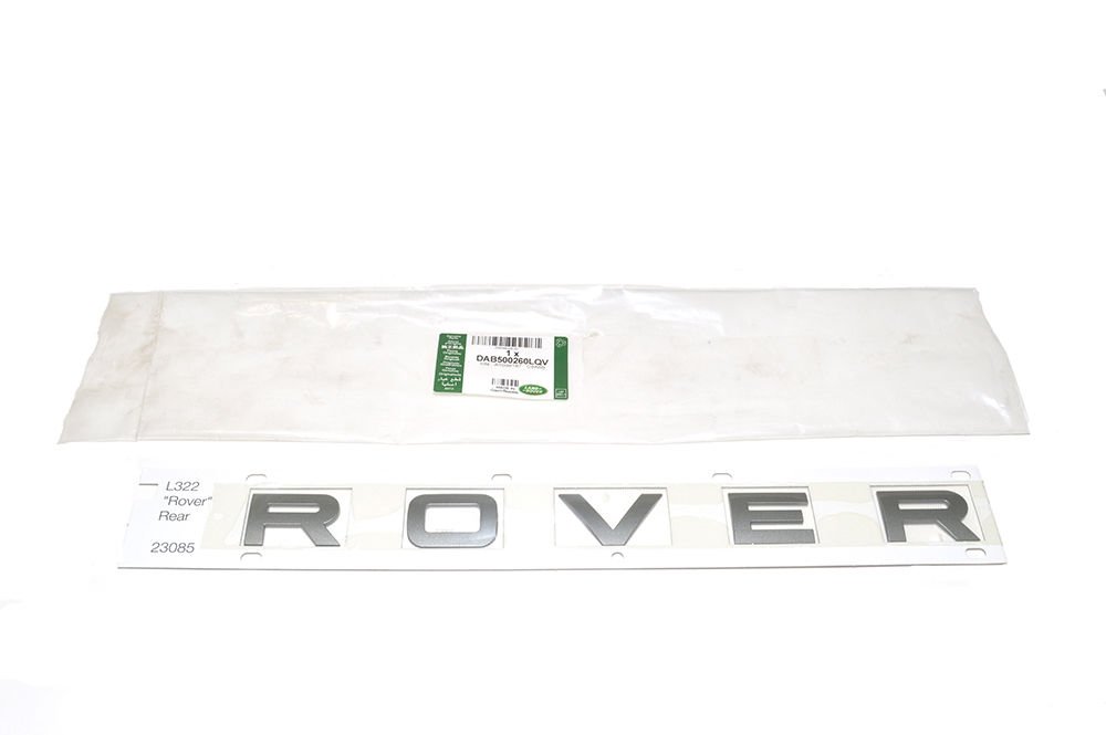 Bagaj Yazısı (Rover)-Dab500260Lqv-/Range Rover New 2