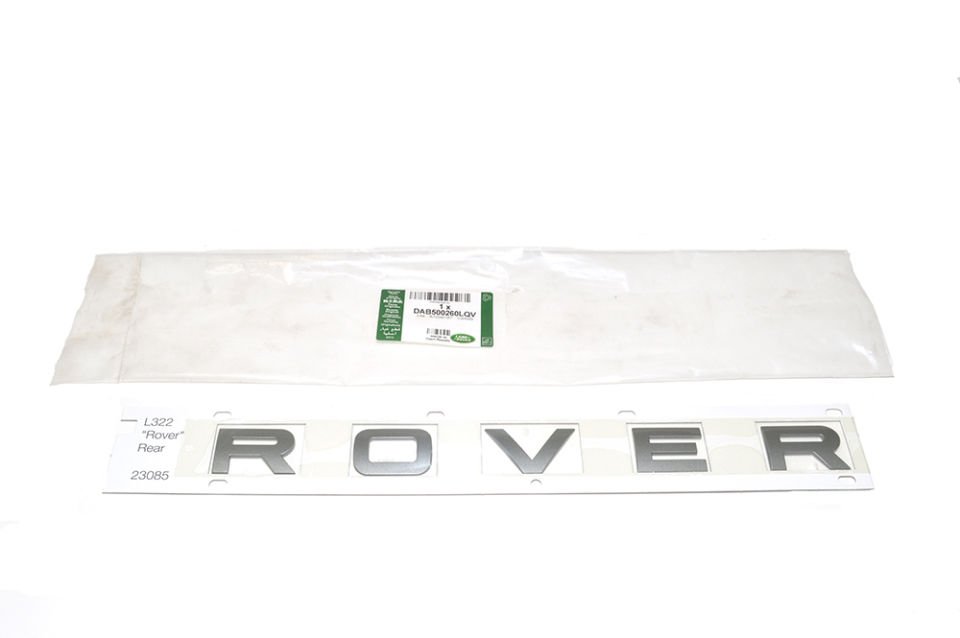 Bagaj Yazısı (Rover)-Dab500260Lqv-/Range Rover New 2