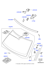 Ön Cam Yan Çıtası Sol-Dcb500172Pnp-/Range Rover New 2