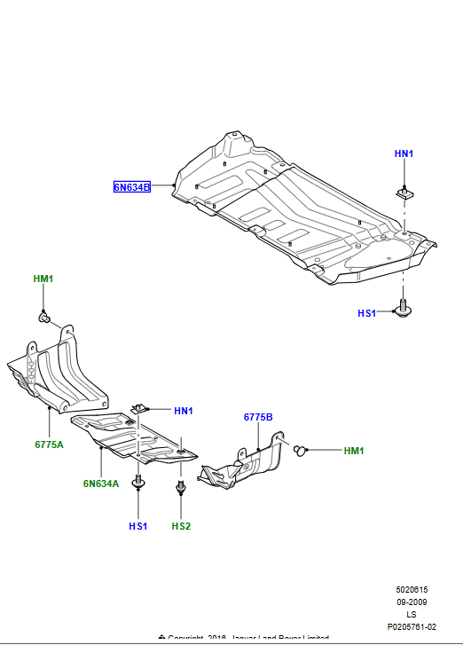 Karter Muhafaza-Lr031643-/Range Rover Sport