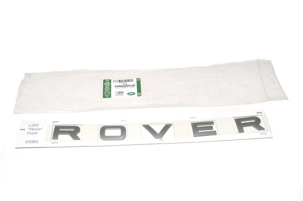 Ön Kaput Üstü Yazı (Rover)-Dab500240Lqv-/Range Rover New 2