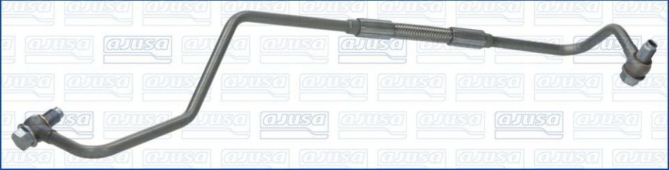 Turbo Yağ Geri Dönüş Borusu (Rekor)-Lr073682 A-Jde38428 (Jaguar)-2.0 Dizel/Range Rover Evoque