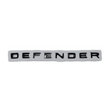 Arka Yazı (Defender) İnce Siyah-Lr130733 L-/New Defender