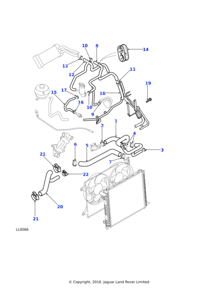 Yağ Radyatör Hortumu-Err7139 B-Tcı/Freelander 1