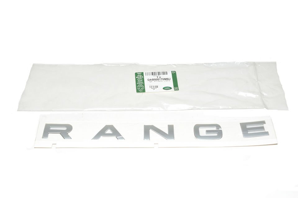 Ön Kaput Üstü Yazı ( Range )-Dab500170Mbj-Dab500170-/Range Rover Sport