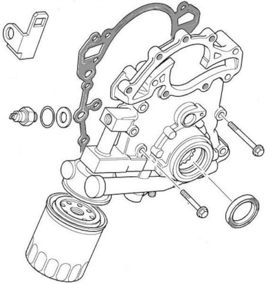 Motor Ön Kapak Contası-Err7280 E-Err4421-4.0 - 4.6/Range Rover New